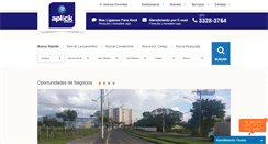 Desktop Screenshot of aplickimoveis.com.br